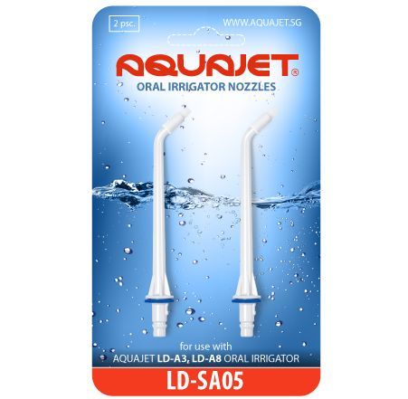 Насадки для ирригатора AQUAJET LD-SA05, 2 шт (для LD-A8, LD-A3)