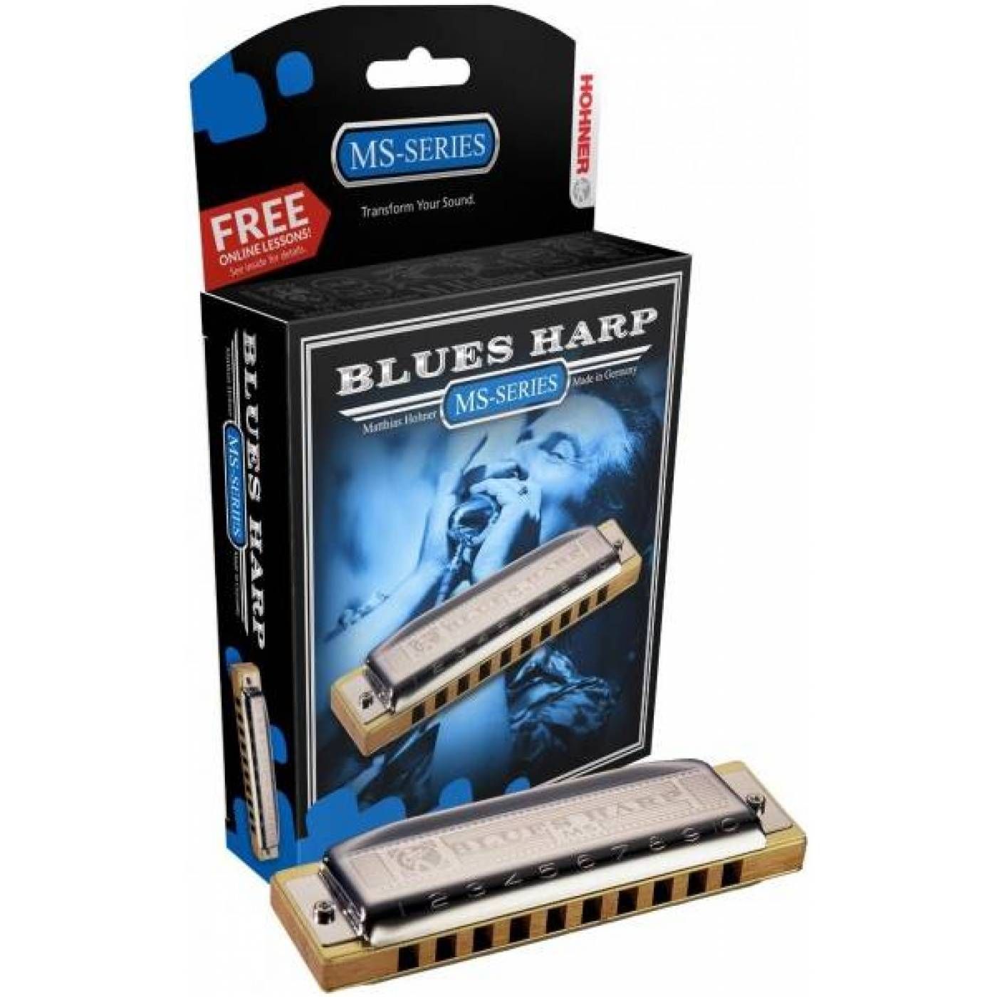 Губная гармоника диатоническая HOHNER Blues Harp 532/20 MS A