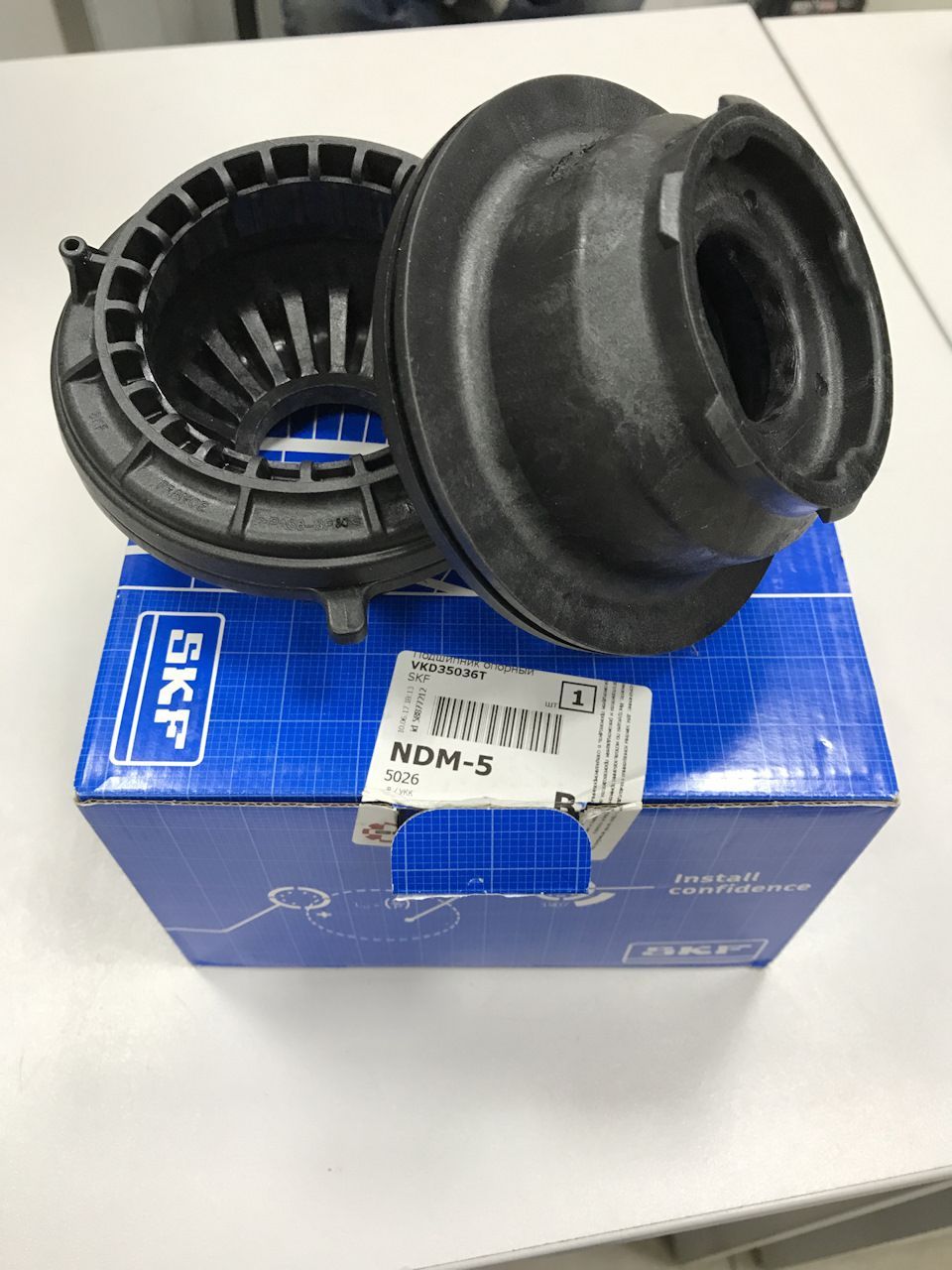 SKF Подшипник амортизатора, арт. VKD35036T, 2 шт.