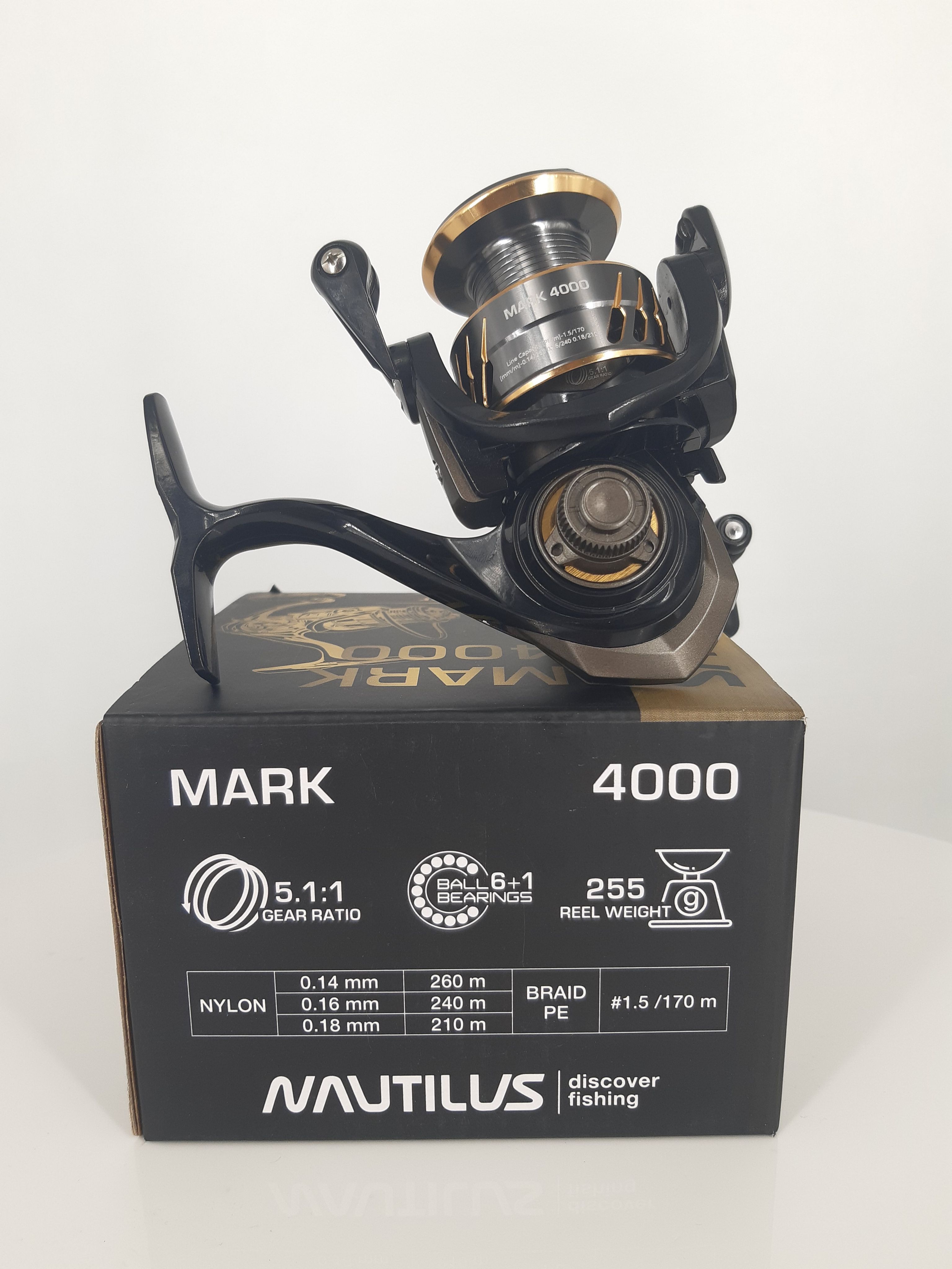 Катушка nautilus mark. Nautilus обозначения катушка.