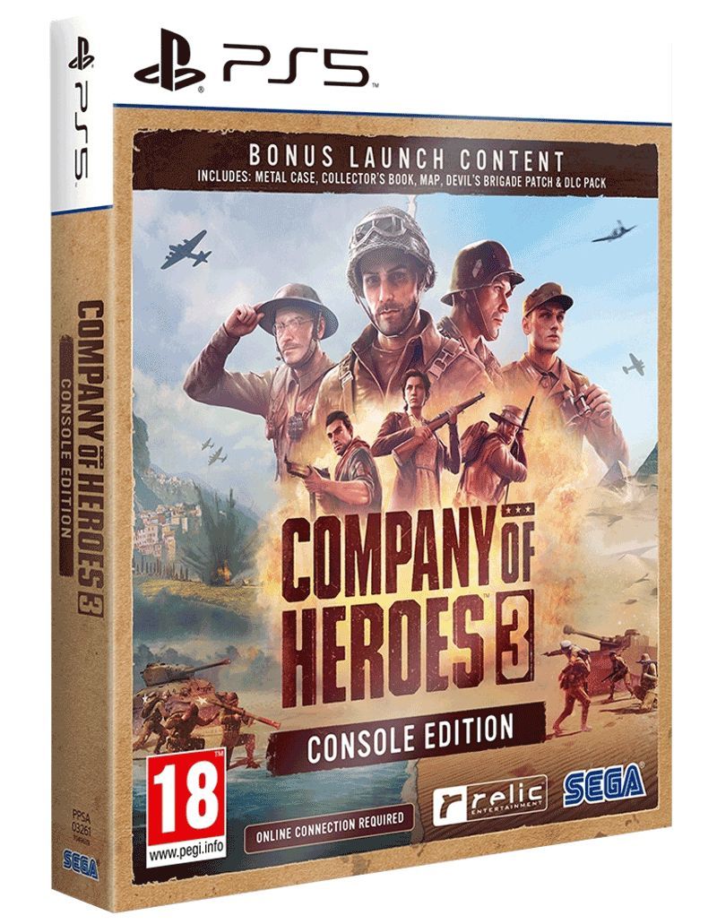 Игра Company of Heroes 3 Console Edition (PlayStation 5, Английская версия)  купить по низкой цене с доставкой в интернет-магазине OZON (973885422)