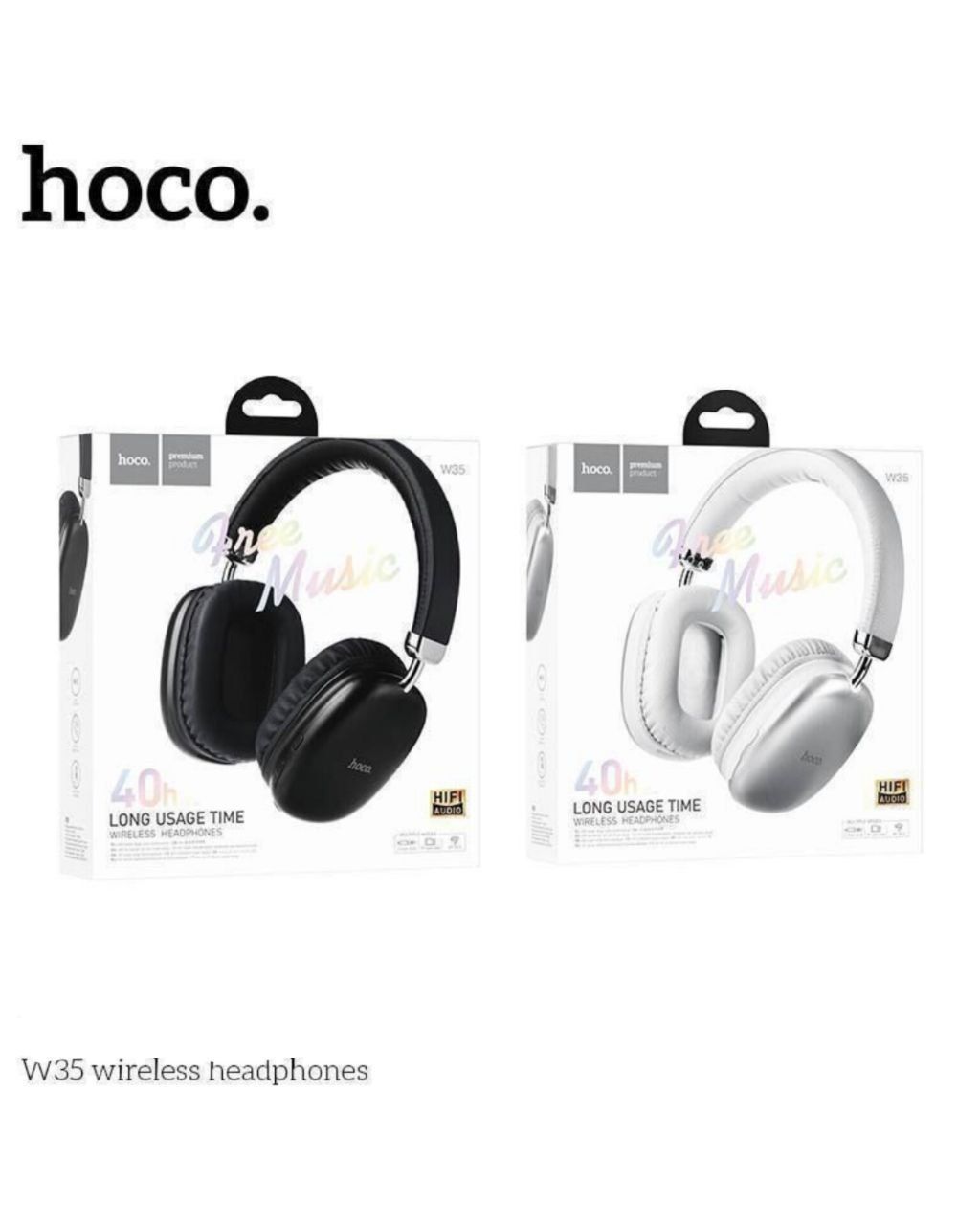 Хоко w35. Беспроводные наушники Hoco w35. Полноразмерные Bluetooth наушники Hoco w35. Bluetooth-наушники полноразмерные Hoco w35 (Black) (207616). Наушники накладные Hoco w35.