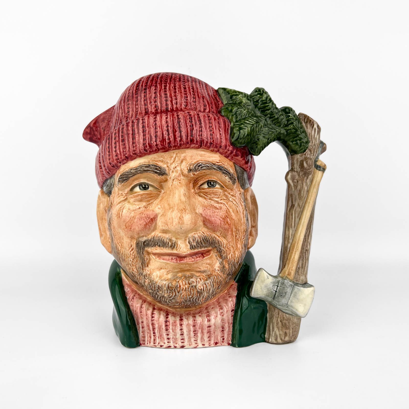 Кружка-тоби Lumberjack. Royal Doulton, Англия, керамика, 1966 год