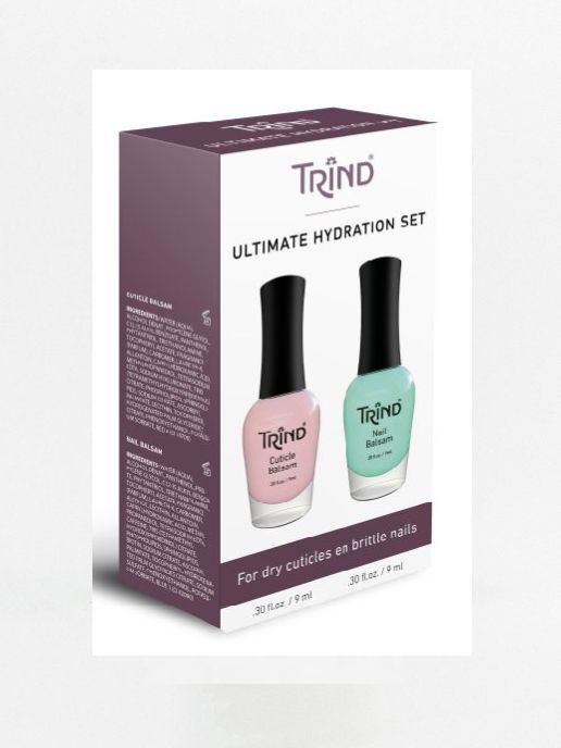 Trind Набор Nail Hydration Set ( Бальзам для ногтей + бальзам для кутикулы)