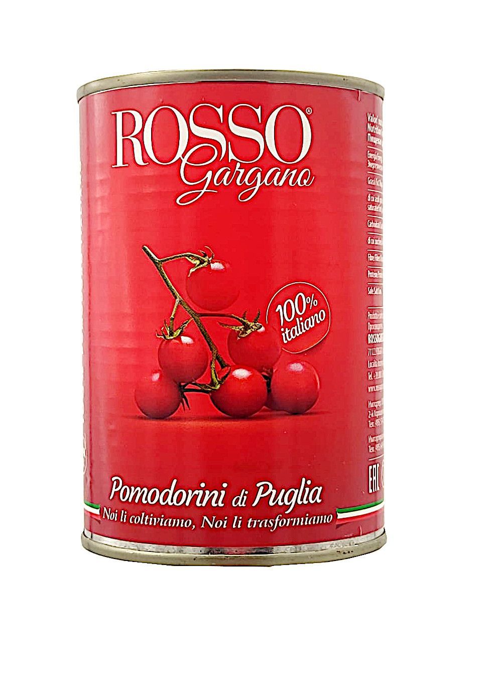 Томаты Rosso Gargano Pomodorini Черри в собственном соку, 400 г * 4 шт