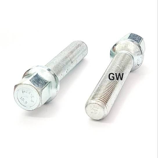 Болты удлиненные М14х1.5 L65 для Audi, Mercedes, Skoda, VW (10шт.) 2