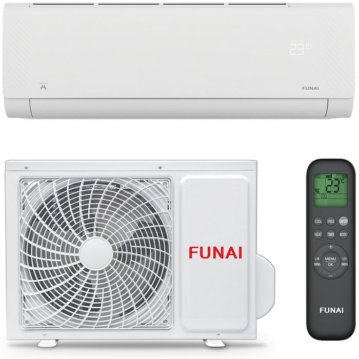 Сплит-система кондиционер для дома Funai RAC-SG25HP.D01 для помещений до 25 кв.м.