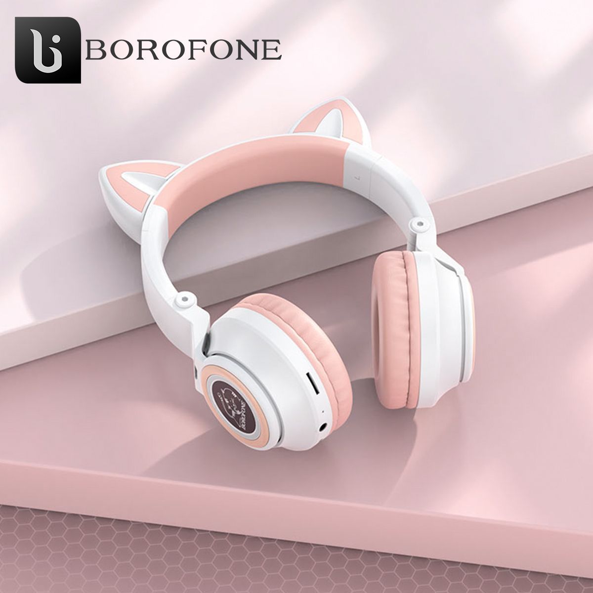 Наушники bo. Наушники borofone с ушками. Наушники bo. Borofone bo18. Наушники bo.