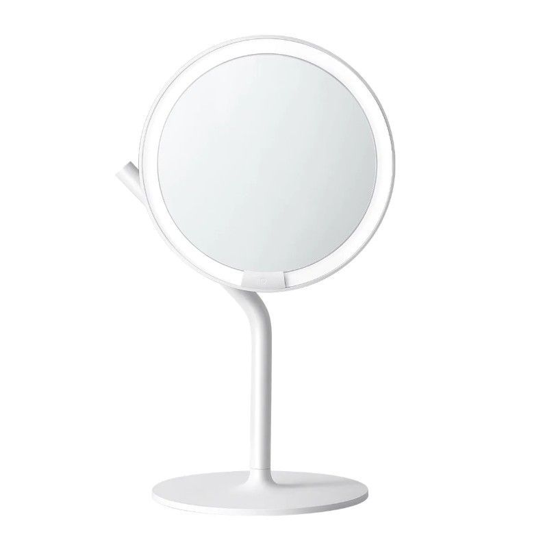 ЗеркалокосметическоеXiaomiAMIROMini2DeskMakeupMirrorWhiteAML117-W(белое)