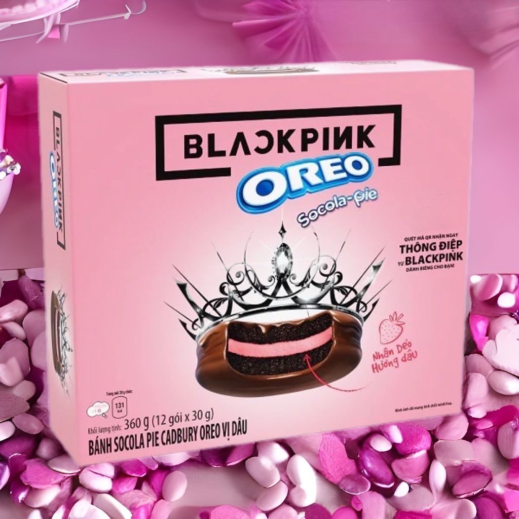 Пирожное OREO Blackpink <b>Socola</b>-Pie со вкусом клубники, 360 гПредставляем ва...