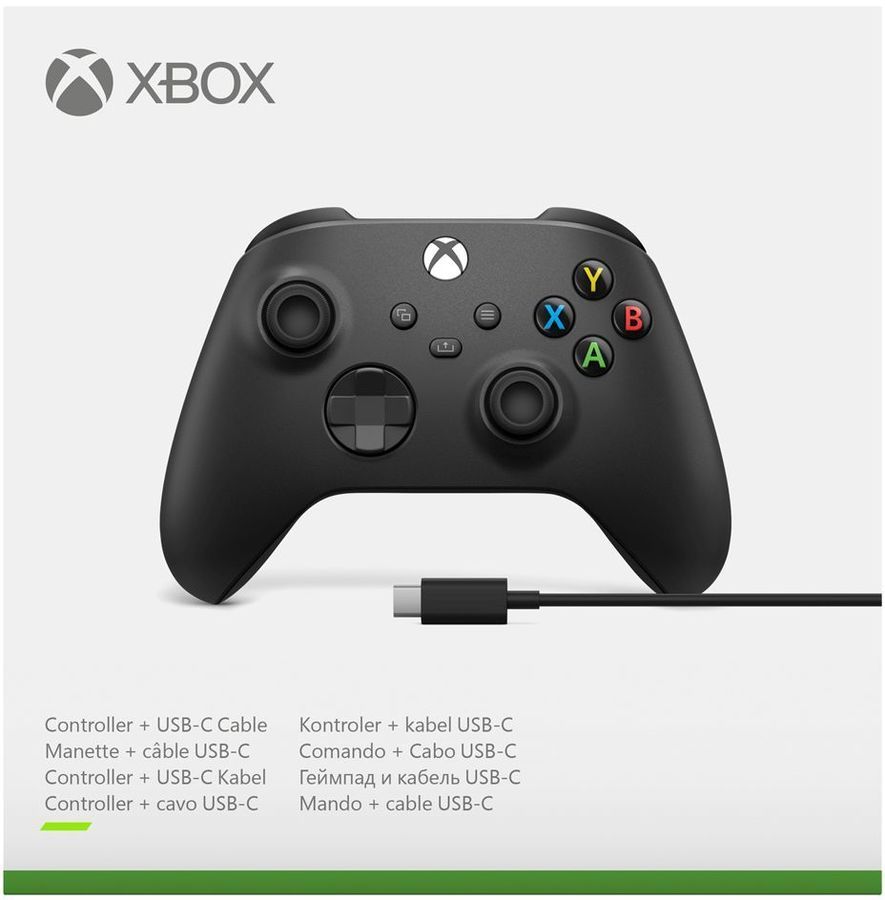 Xbox Геймпад Мicrosoft Series X/S, Bluetooth, черный