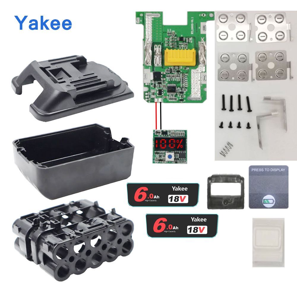 YakeeBL1860БатарейныйотсекDIY-6000mah