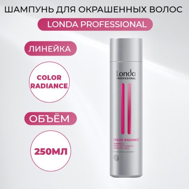 Шампунь для окрашенных волос Color Radiance Londa Professional 250 мл