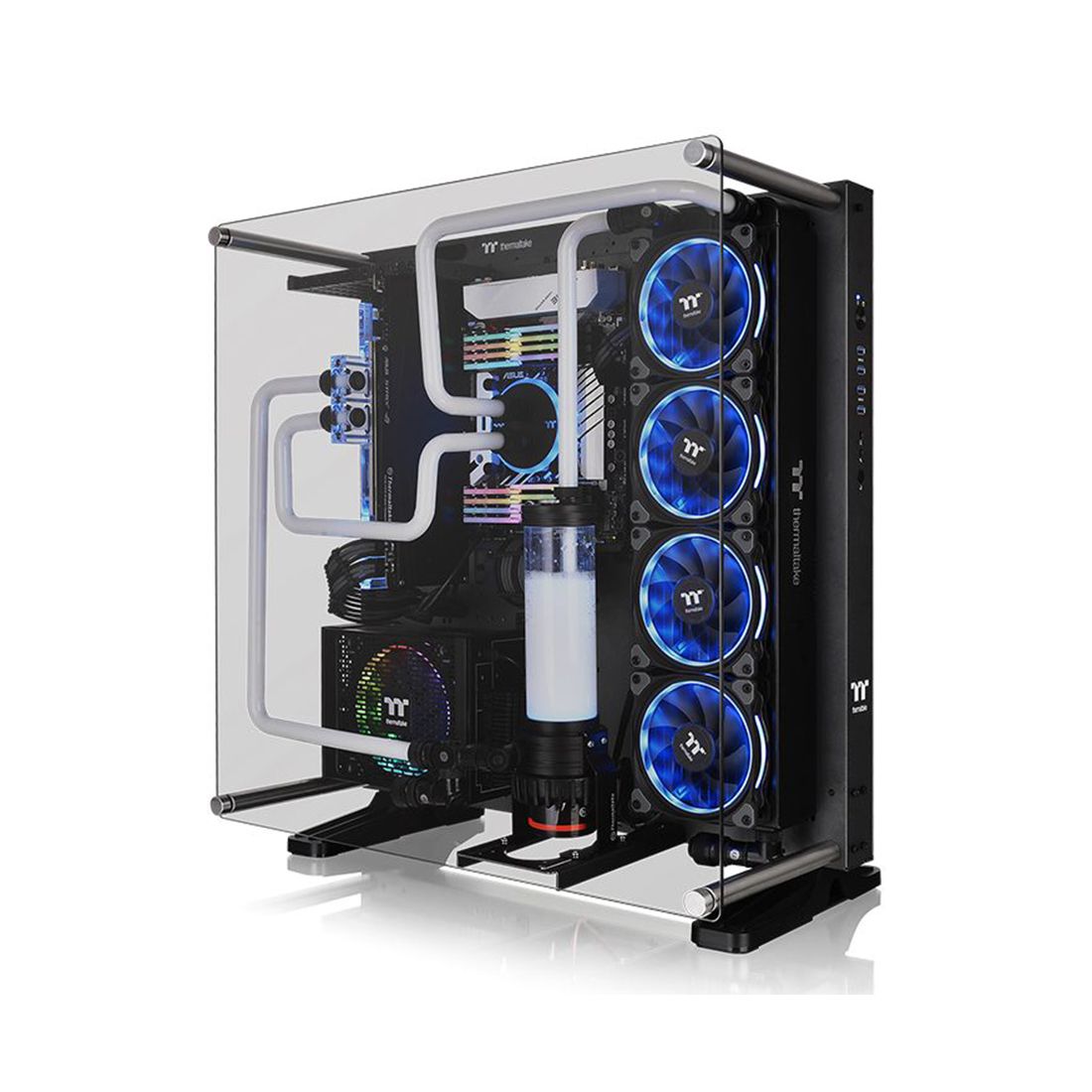 Открытый корпус для пк. Корпус Thermaltake Core p5. Корпус Thermaltake Core p5 TG. Thermaltake Core p5 Black. Компьютерный корпус Thermaltake Core p5 TG ti Edition CA-1e7-00m9wn-00 Black.