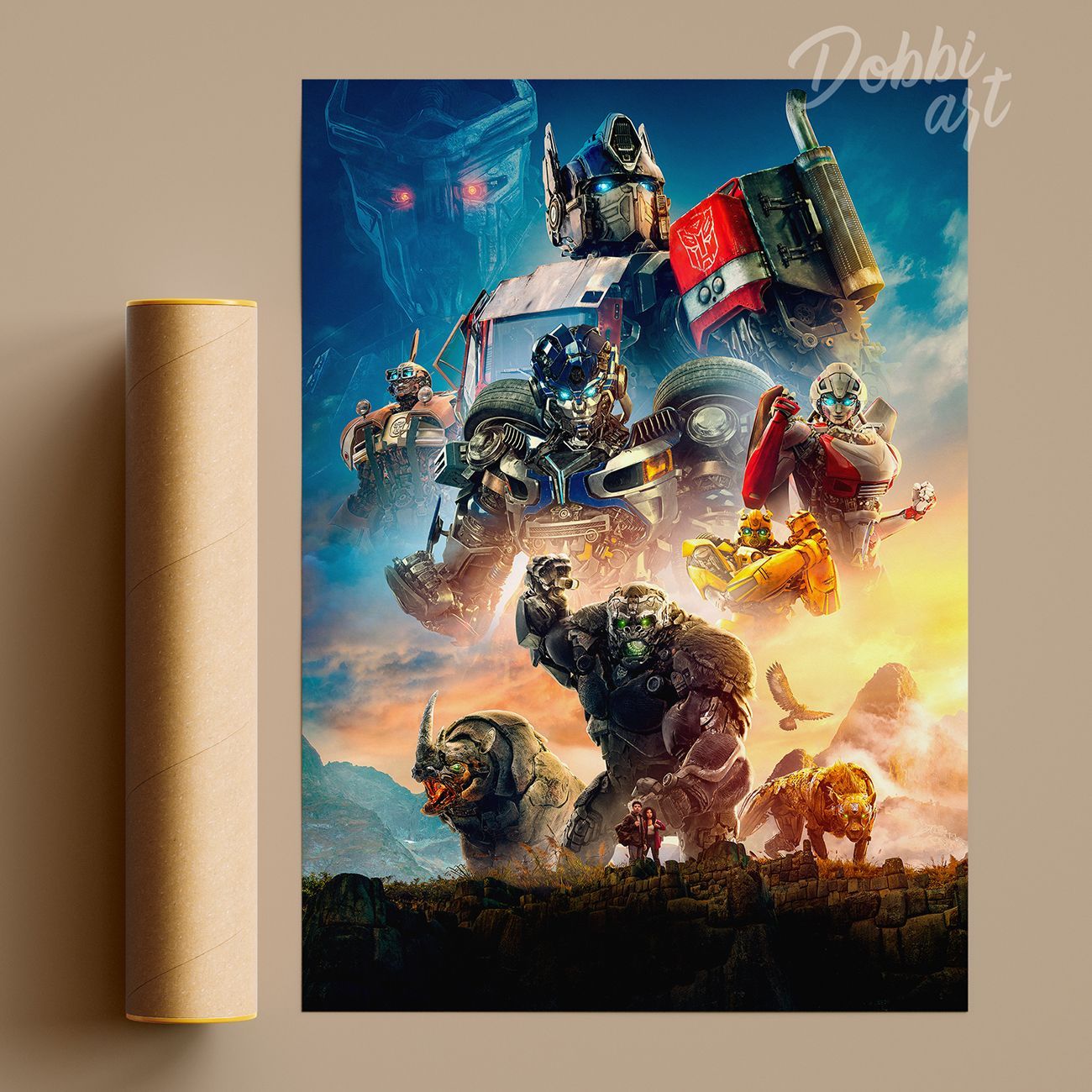 ТРАНСФОРМЕР 3 В 1 (Оптимус Прайм,маска, пистолет)