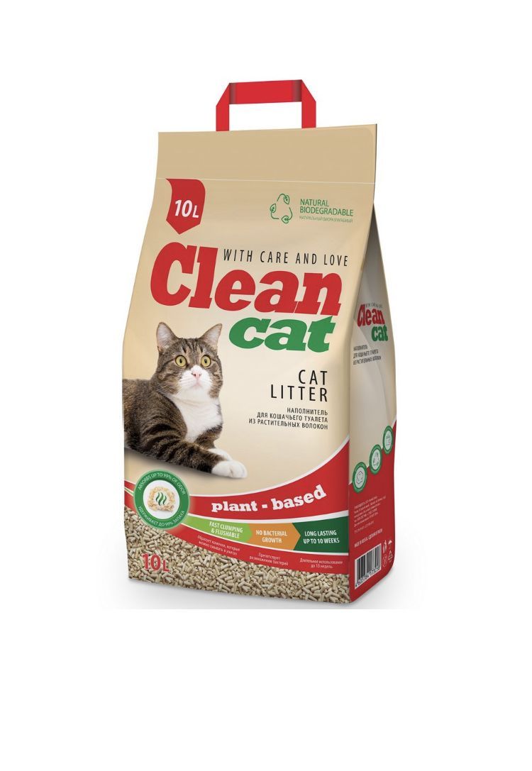 Clean Cat Наполнитель Древесный – купить в интернет-магазине OZON