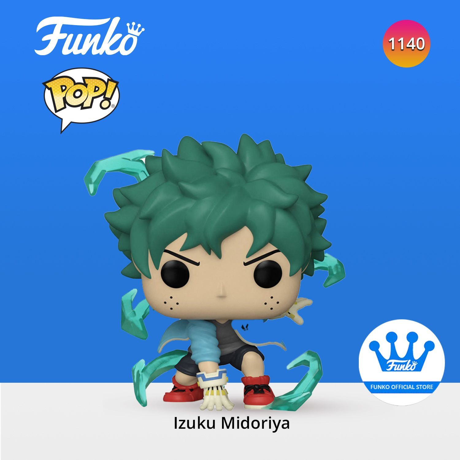 My Hero Academia - Izuku Midoriya w/Gloves POP! Vinyl - Funko Pop