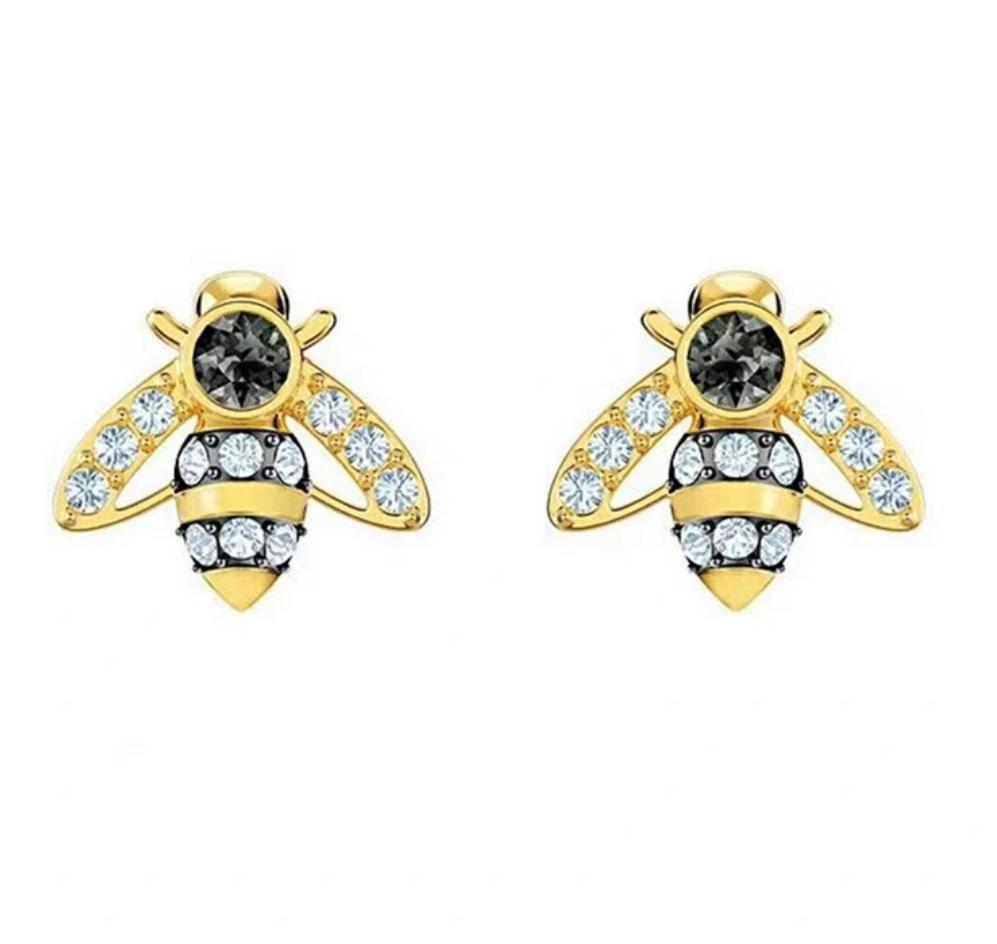 Swarovski Bee серьги