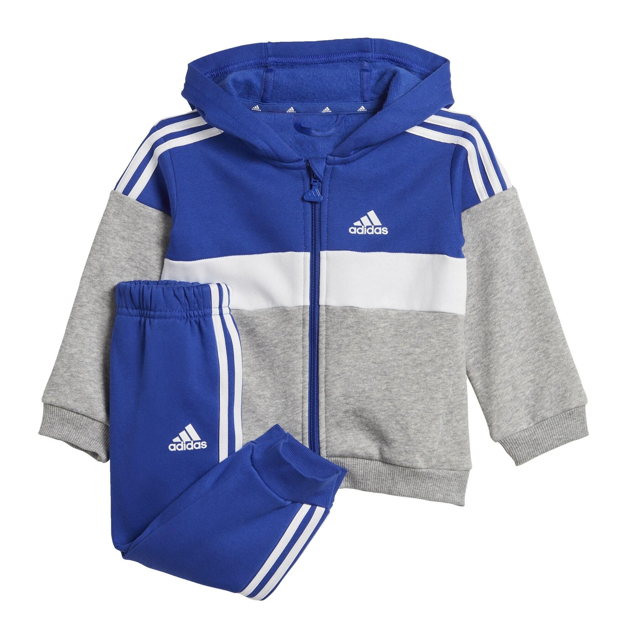 Adidas Slim Fit Cotton Fleece Tracksuit