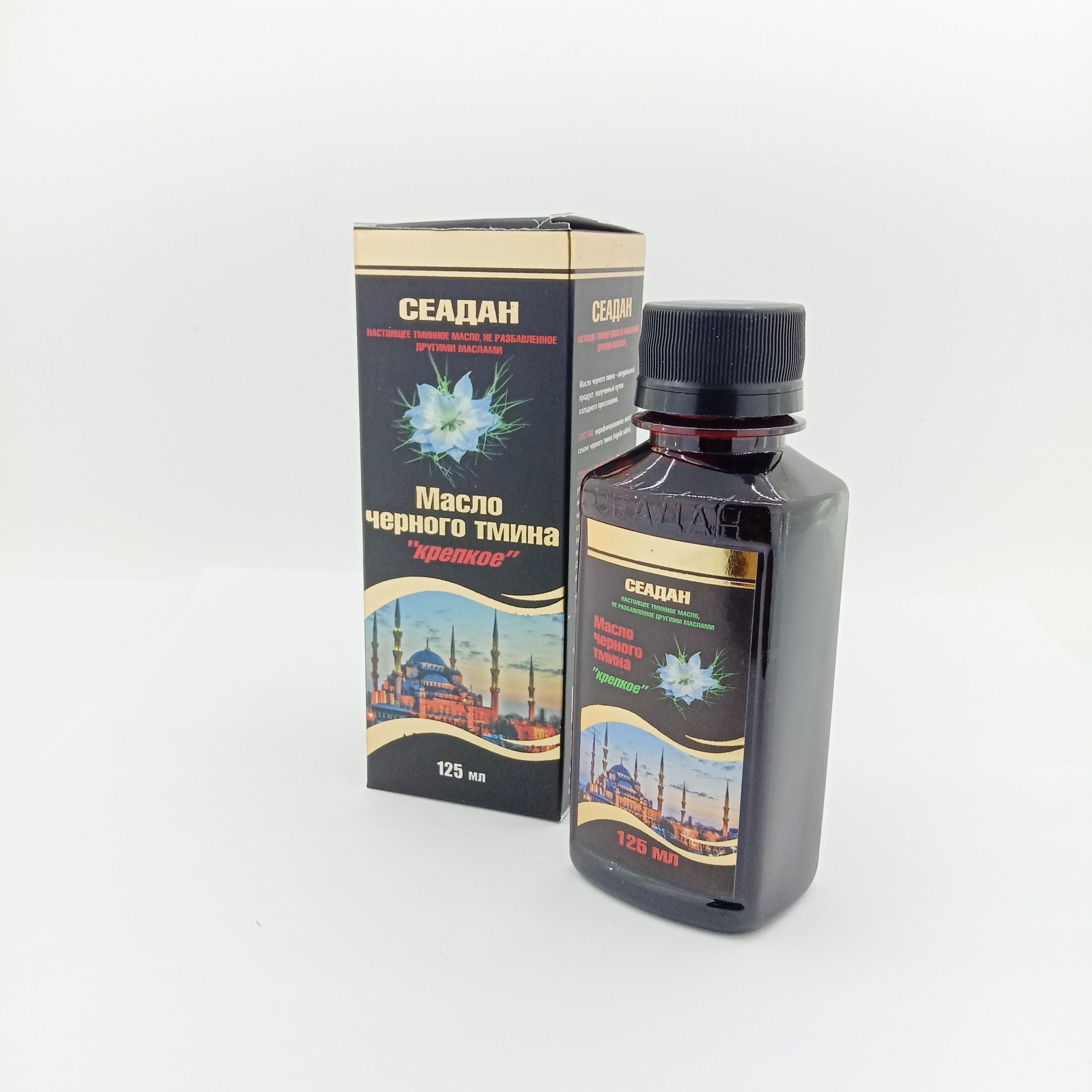 Масло черного тмина Крепкое 125 мл Seadan (Сеадан) Black seed oil