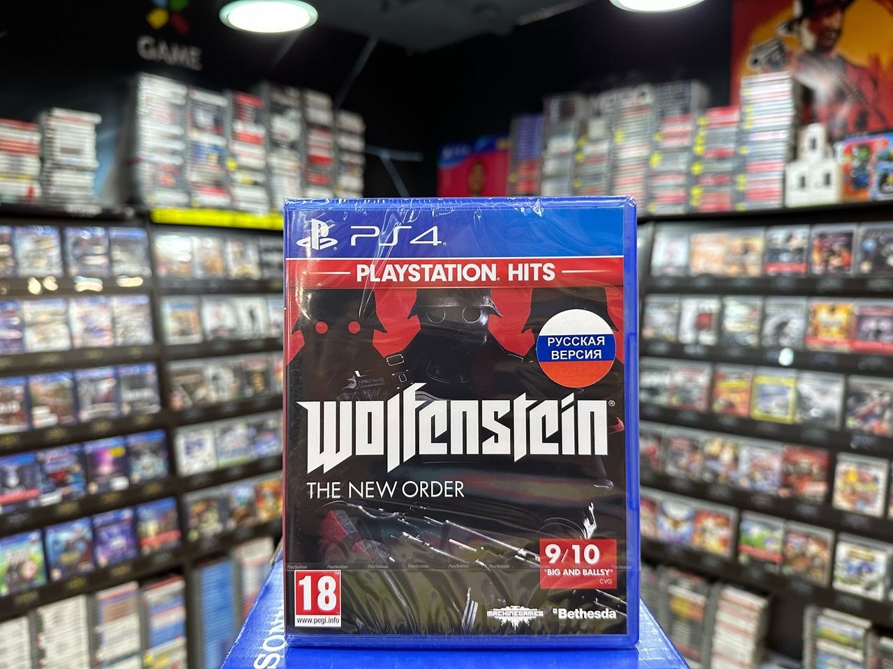 Игра Игра Wolfenstein: The New Order PS4// (PlayStation 4 купить по низкой  цене с доставкой в интернет-магазине OZON (685346341)