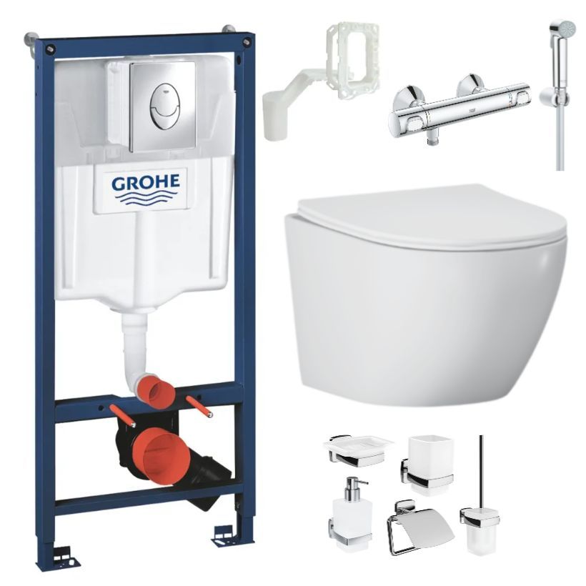 Унитаз для инсталляции grohe фото 18