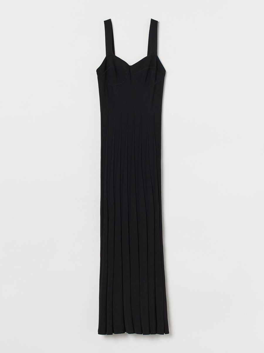 Black dress 2025 h&m uk