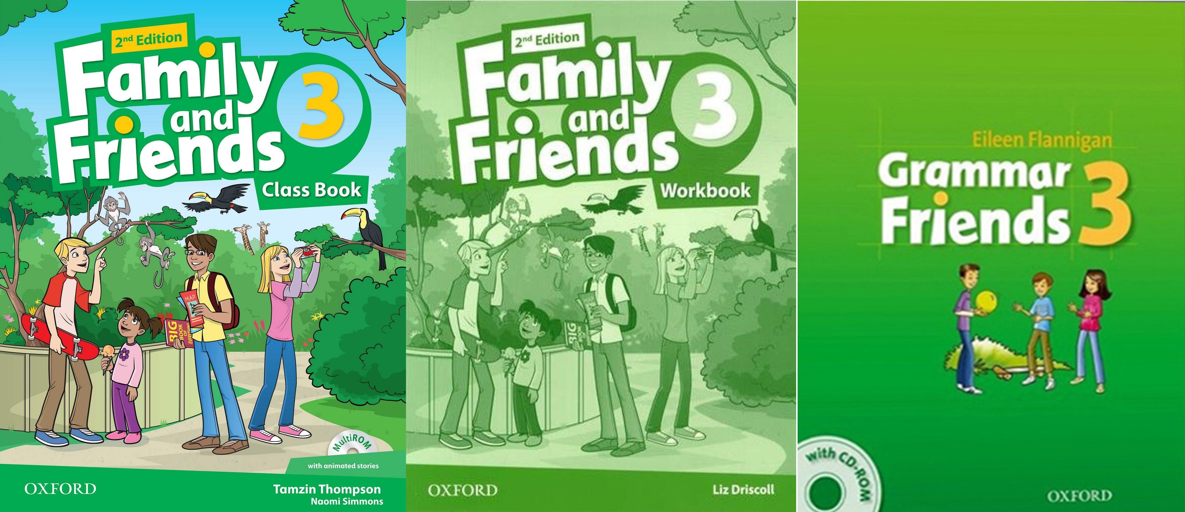 ПОЛНЫЙ КОМПЛЕКТ Family and Friends 3 + учебник грамматики Grammar Friends 3  | Симмонс Наоми - купить с доставкой по выгодным ценам в интернет-магазине  OZON (1169176876)