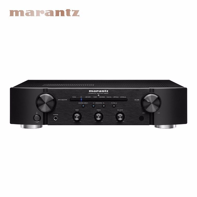 Усилитель мощности HI FI MARANTZ PM6007 K1B/цифровой вход/стерео/черный