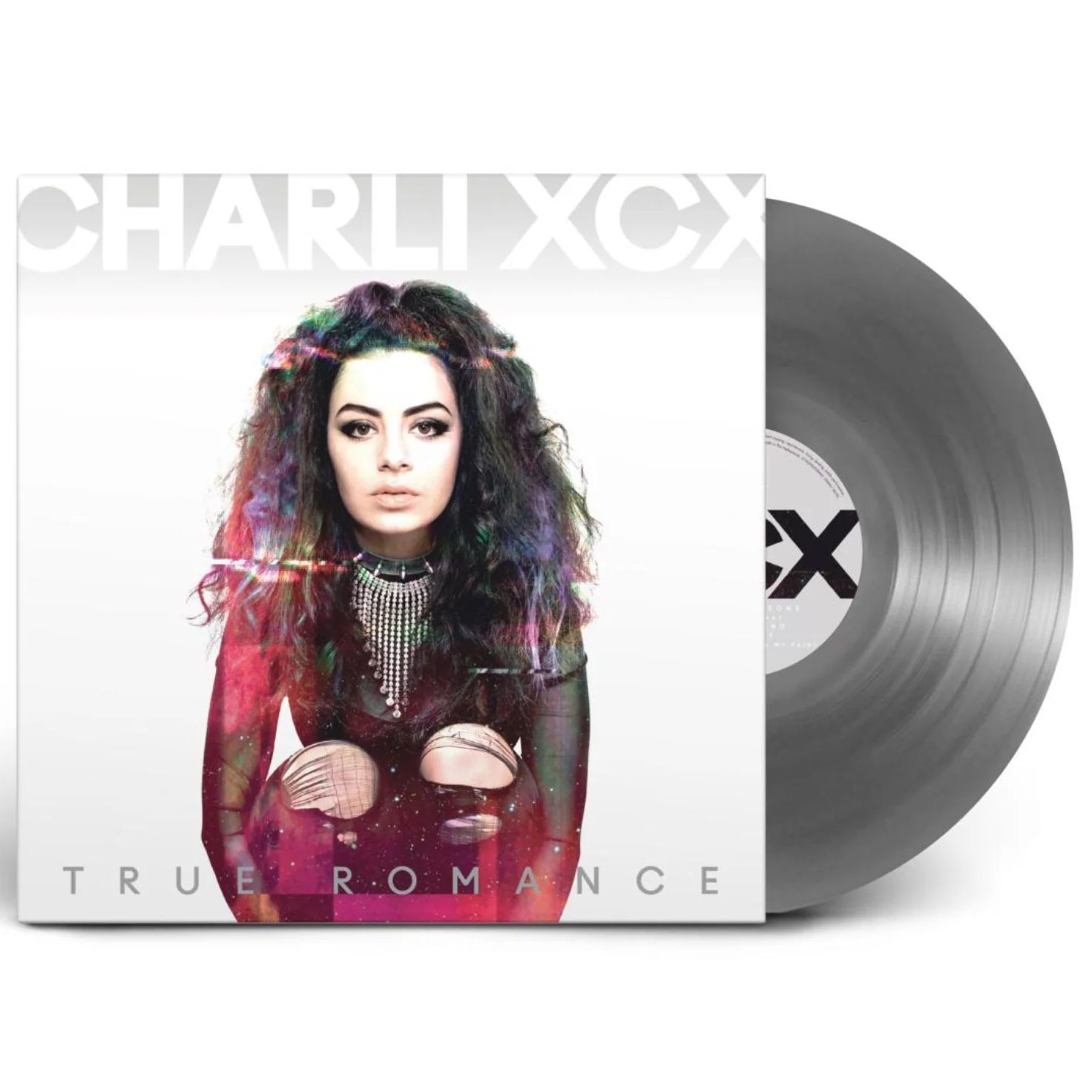 CharliXCX-TrueRomance(silvervinyl)новаяцветнаяпластинка