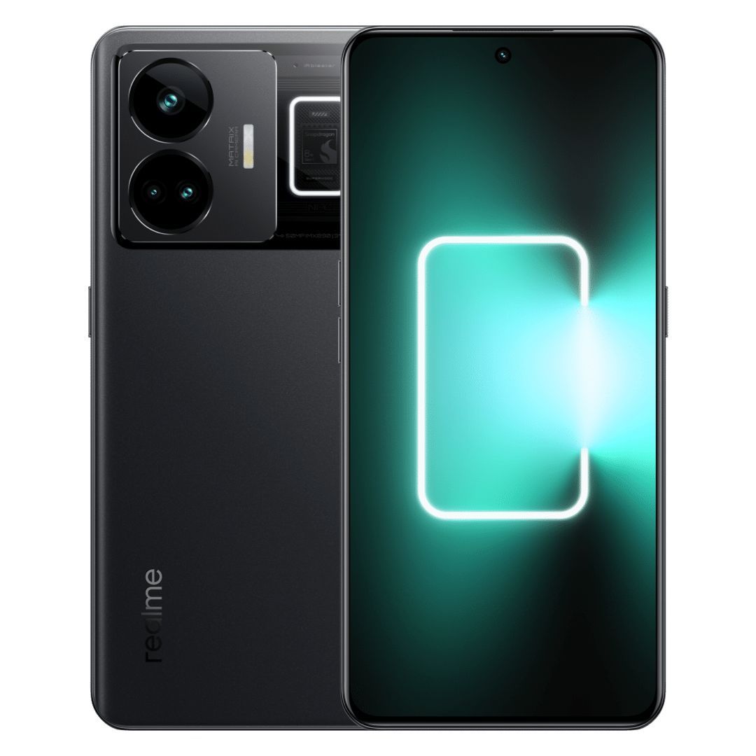 realme Смартфон GT 3 5G, поддержка русского языка Google Play NFC,  глобальная версия 16/1 ТБ, черный