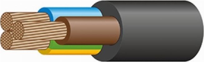 СиловойкабельТехнокабельКГВВнг(А)-LS3х6ГОСТ,00-00149723,1м/провод