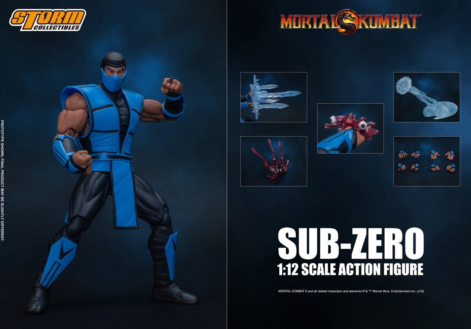 Фигурка Саб-Зиро - Мортал Комбат 3. Sub-Zero - Mortal Kombat. Storm  Collectibles. - купить по выгодной цене в интернет-магазине OZON  (1175394946)