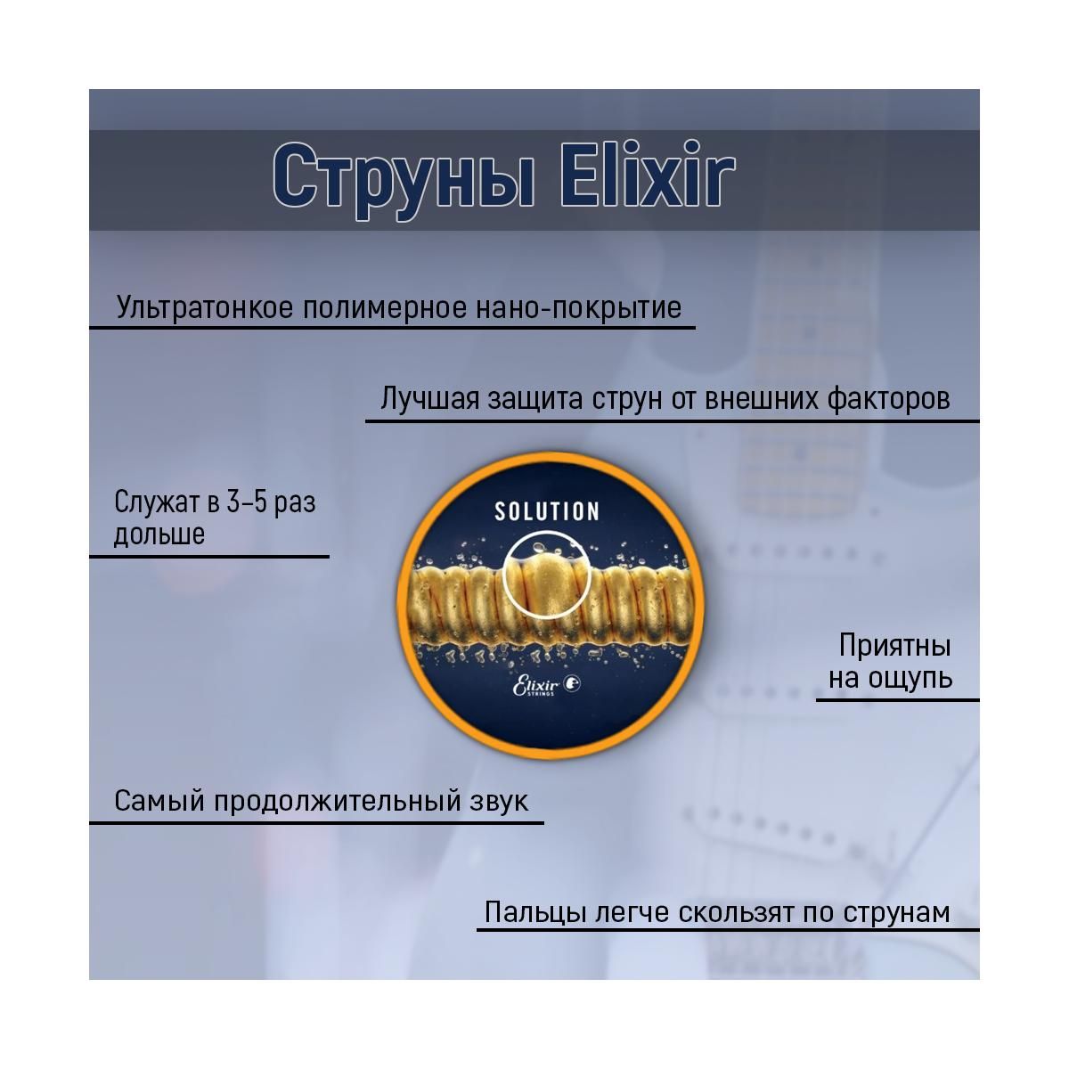 Elixir 11027 nanoweb anti rust custom light струны для акустической гитары фото 112