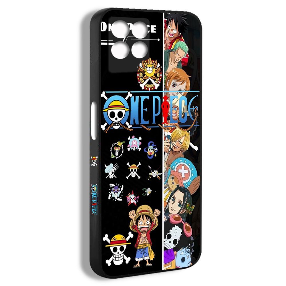 чехол для смартфона Подходит для Realme 8i аниме мультфильм One Piece Ван  Пис логотип Луффи EDX36 - купить с доставкой по выгодным ценам в  интернет-магазине OZON (1175416574)