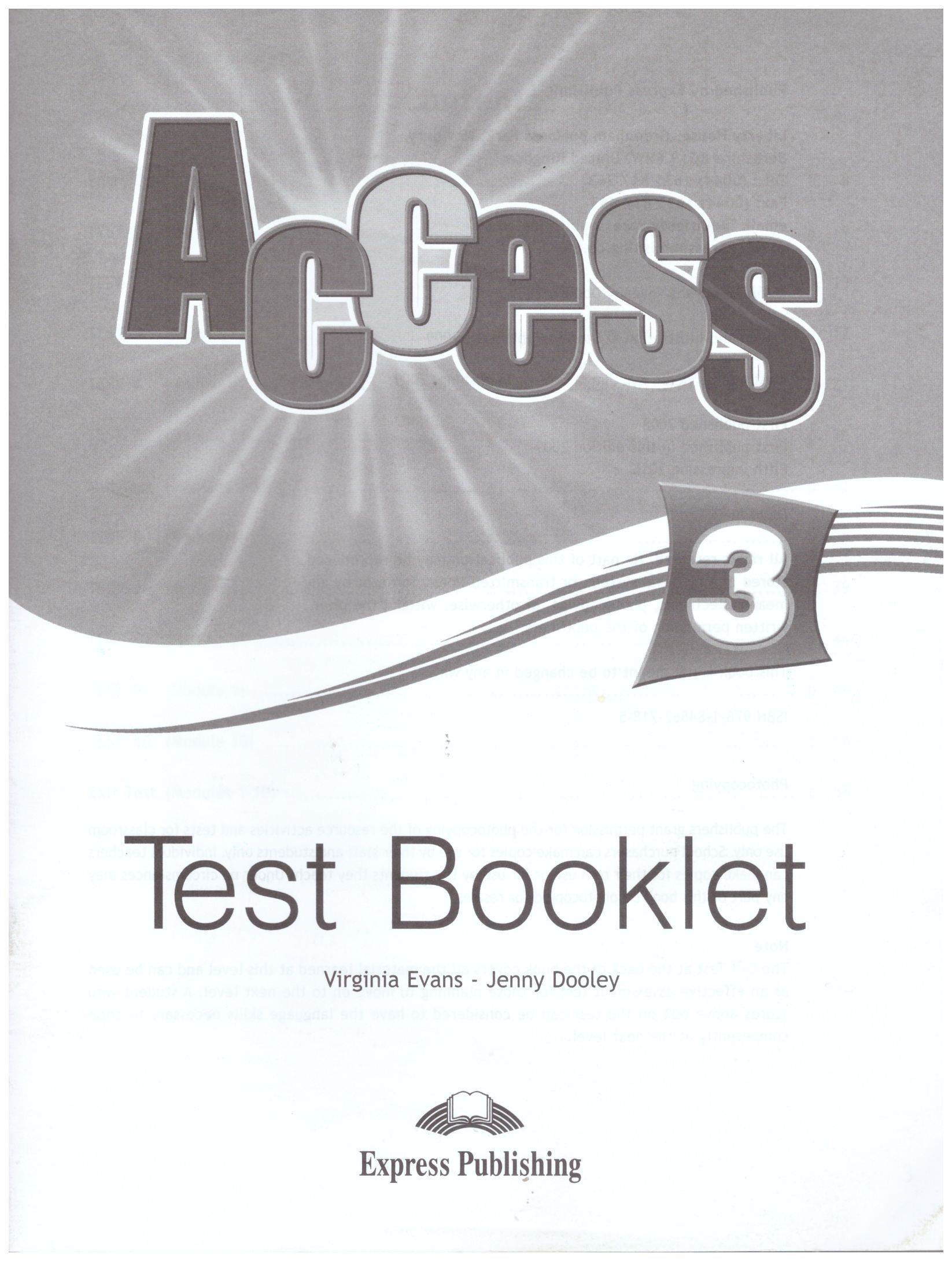 Test booklet