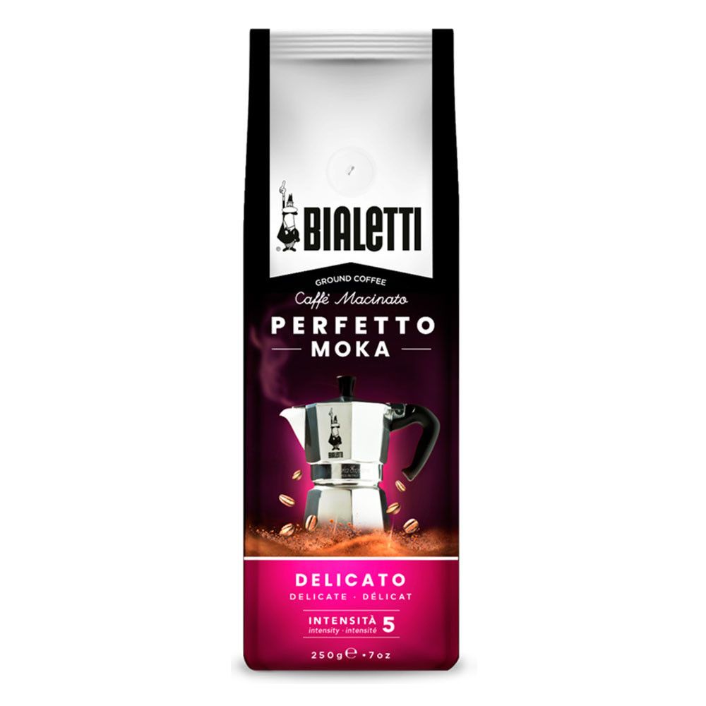 Кофе молотый Bialetti Perfetto Moka Delicato пачка 250гр