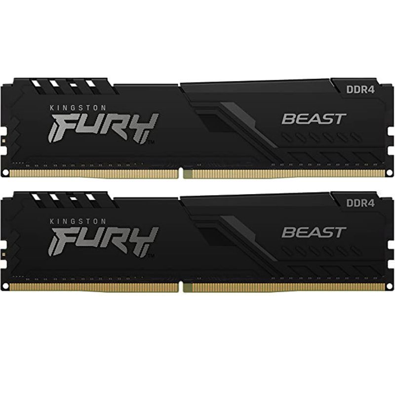 Оперативная память kingston fury beast black