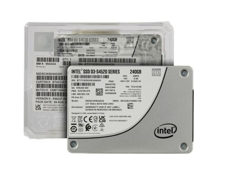 Intel ssd d3 s4520. Micron 5300 Pro 960gb