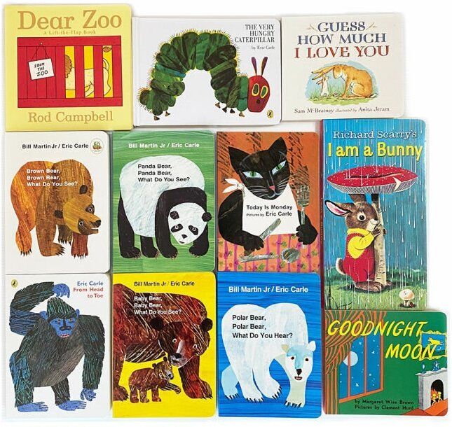 Eric Carle Books Набор 11 книг (board books), TheBookCorner | Eric Carle