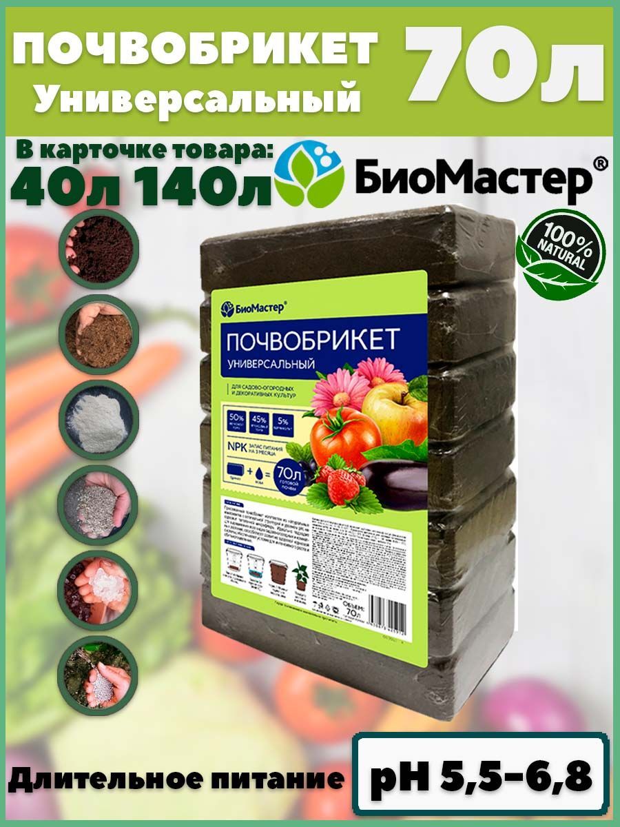 БиоМастерГрунт,70л