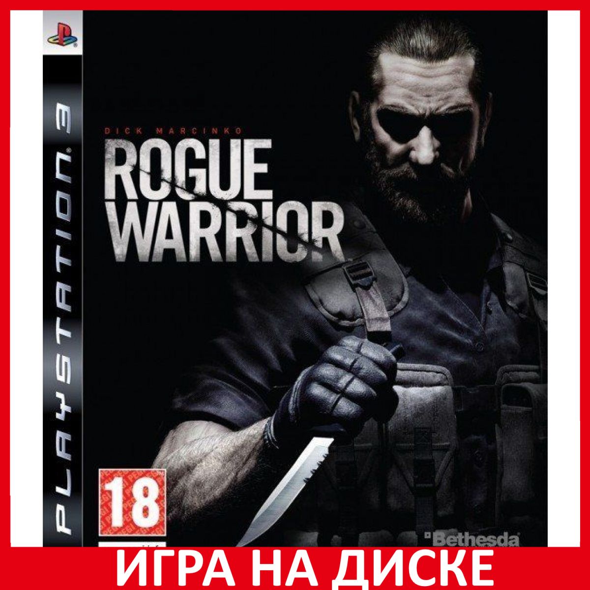 Игра Rogue Warrior (PlayStation 3, Английская версия)