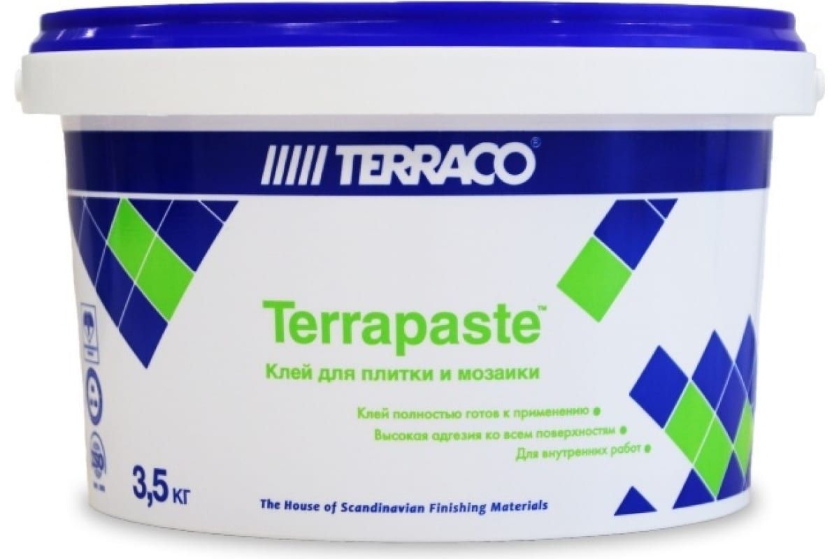 Клей для плитки Terrapaste готовый 3,5 кг