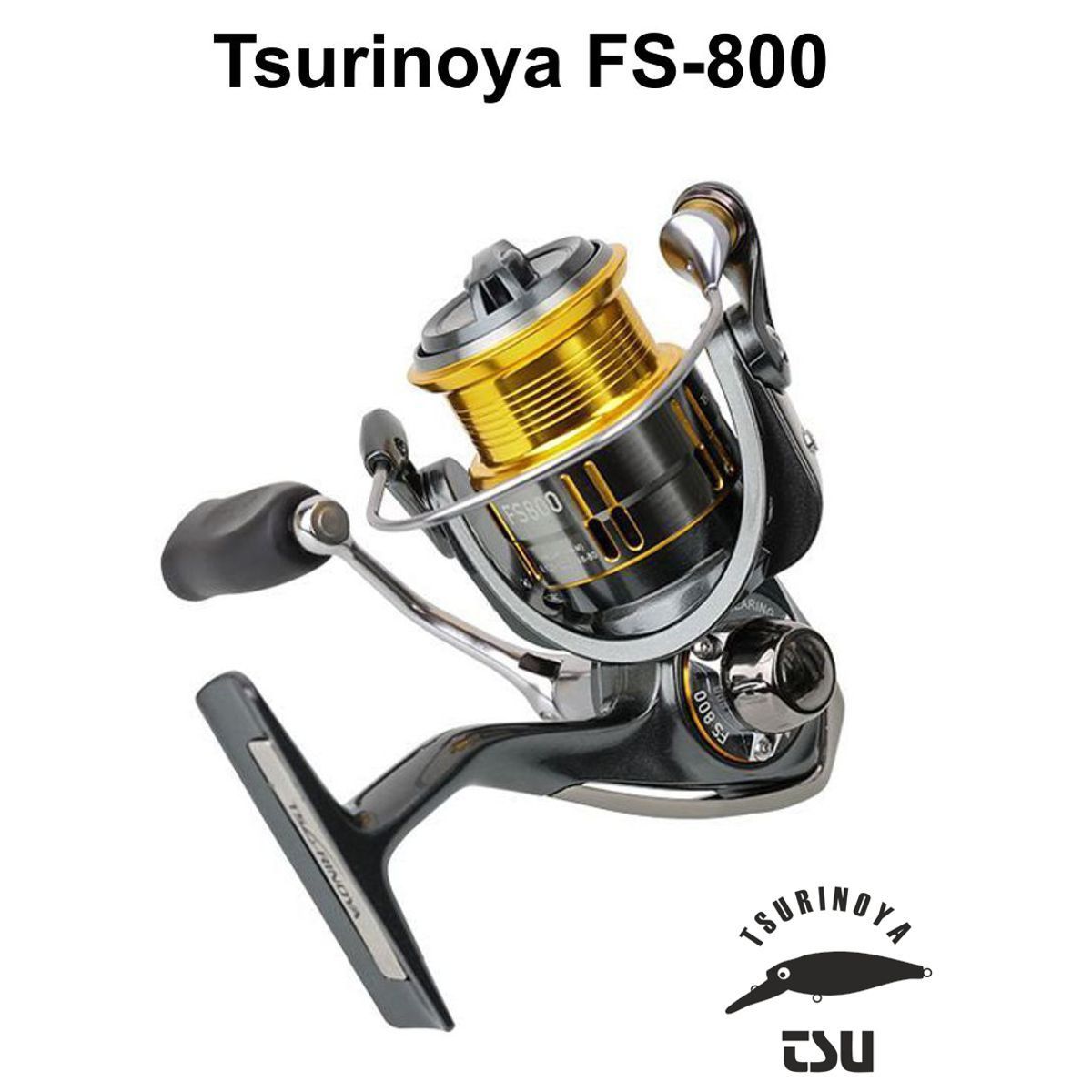 Tsurinoya FS 800 катушка рыболовная безынерционная (ультралайт, микроджиг, мормышинг)