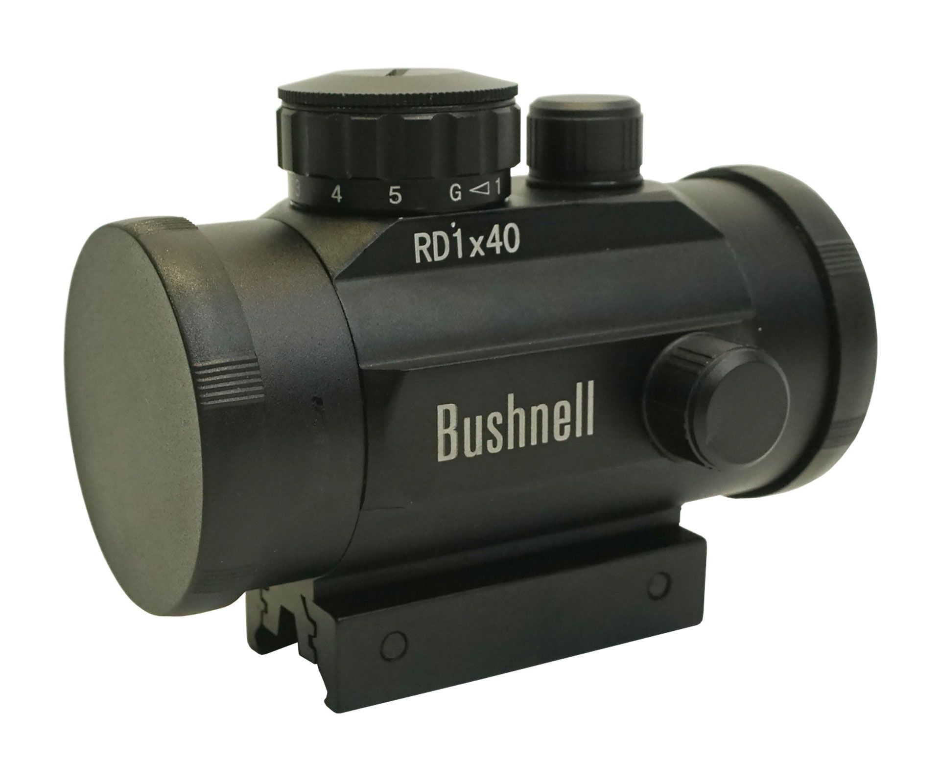 Коллиматорный прицел Bushnell 1x40 RD на Weaver + "л/хвост"