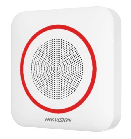 Hikvision DS-PS1-II-WE(RU) (Red Indicator) Беспроводной внутренний SIP-оповещатель красный индикатор