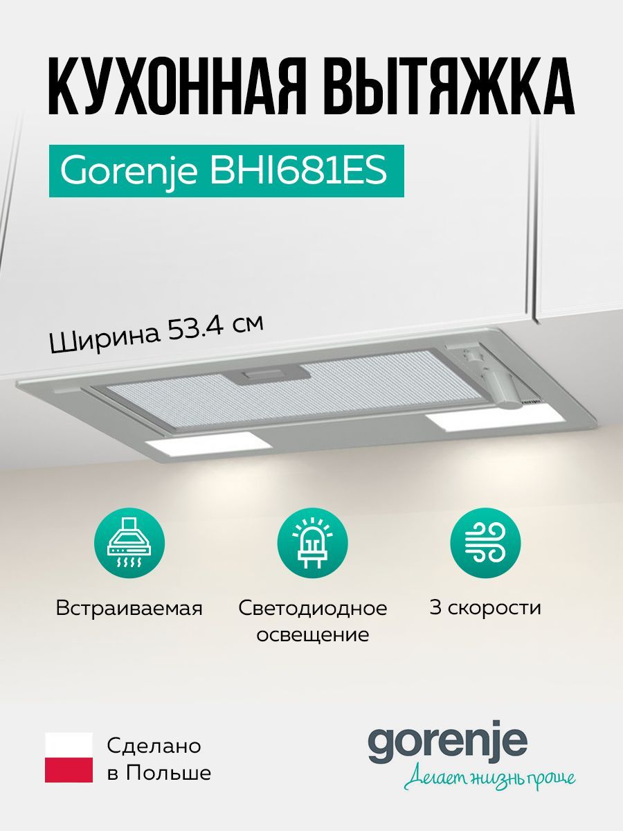 Gorenje bhi611es схема встраивания