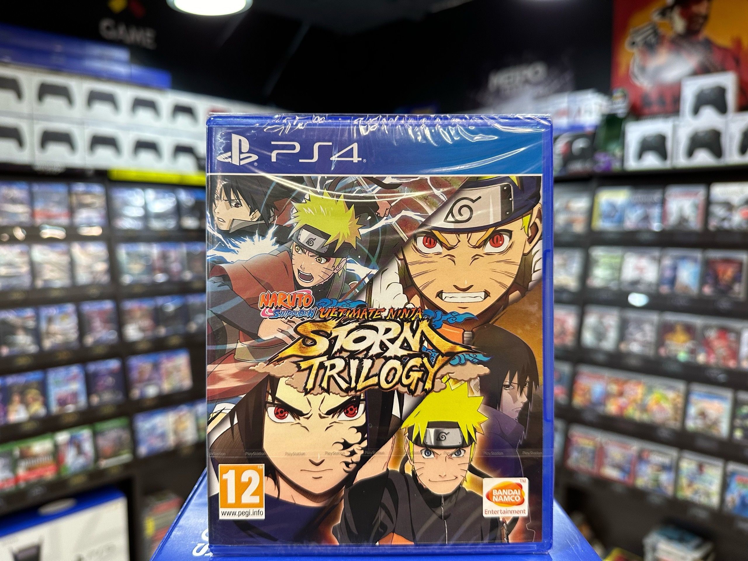 Игра Naruto Ultimate Ninja Storm Trilogy PS4 (Новый)