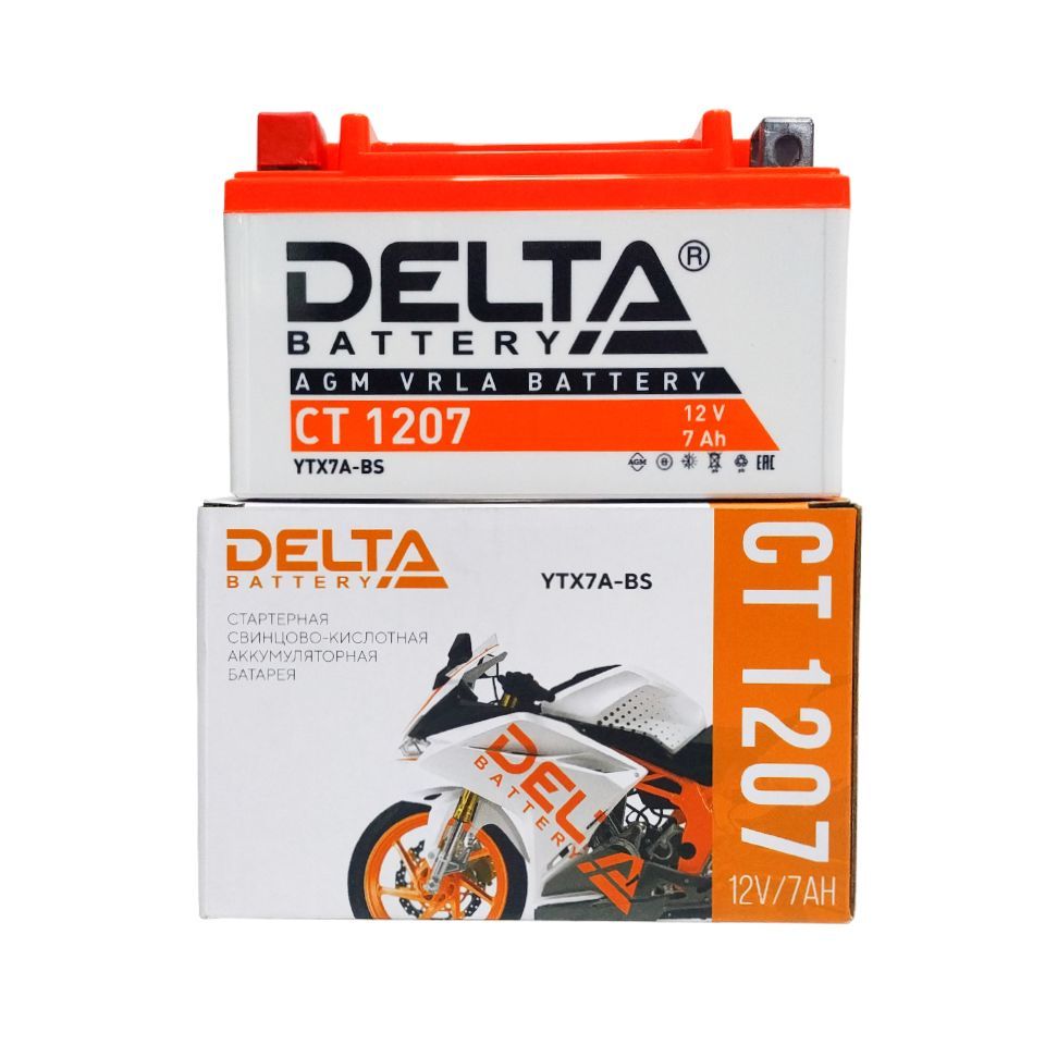 Аккумуляторная батарея 7 ач delta. Delta CT 1207.3. Аккумулятор кислотный, герметичный, 12в, 7ач. Delta CT 1207 (12в/7ач). Ct1207.