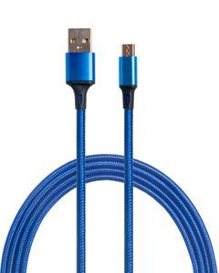 EMYXКабельдлямобильныхустройствmicro-USB2.0Type-A/USB2.0Type-A,1м,синий